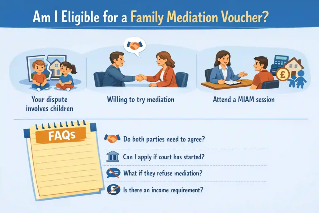 Am I Eligible for a Family Mediation Voucher Chesterfield?