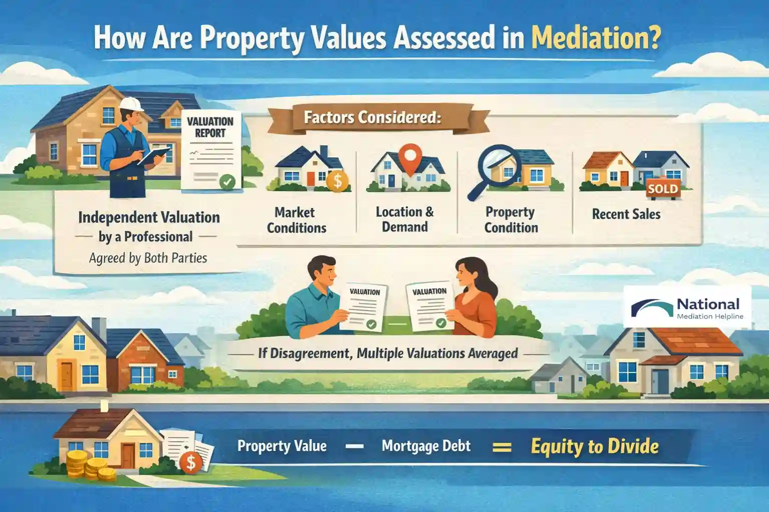 How Are Property Values Assessed in Mediation Chesterfield?