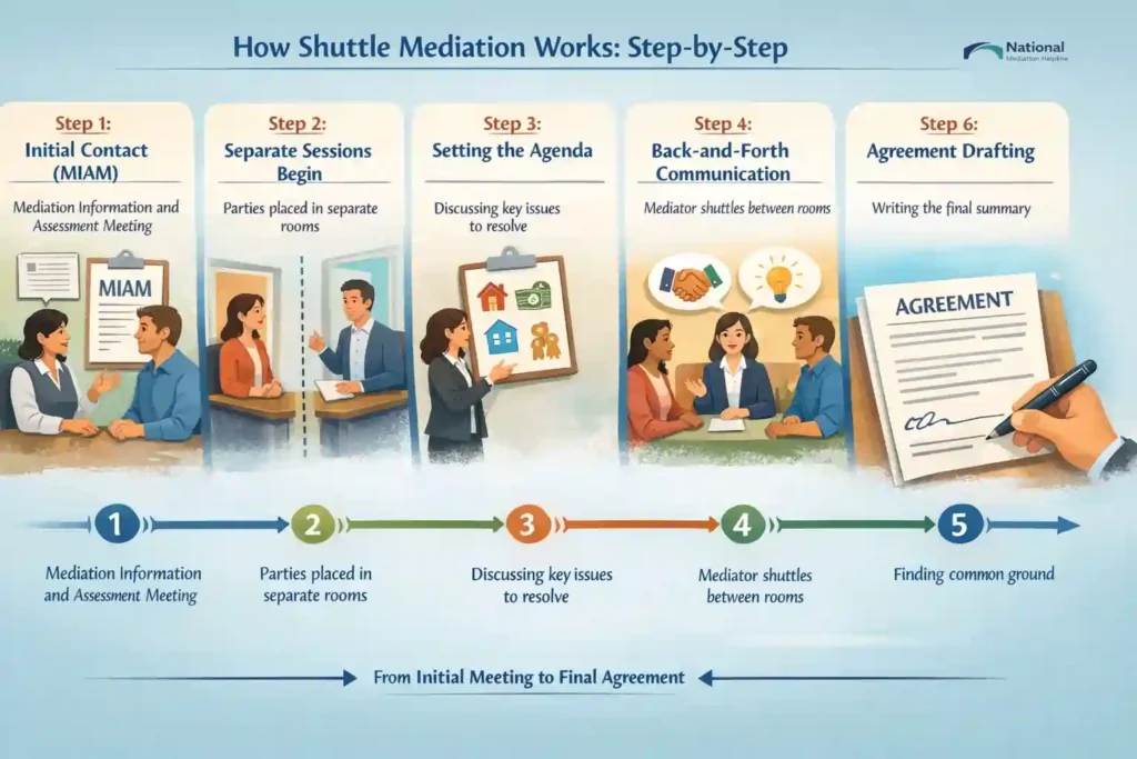 How Shuttle Mediation Works: Step-by-Step Chesterfield