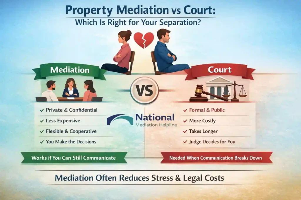 Property Mediation vs Court: Which Is Right for Your Separation Chesterfield?